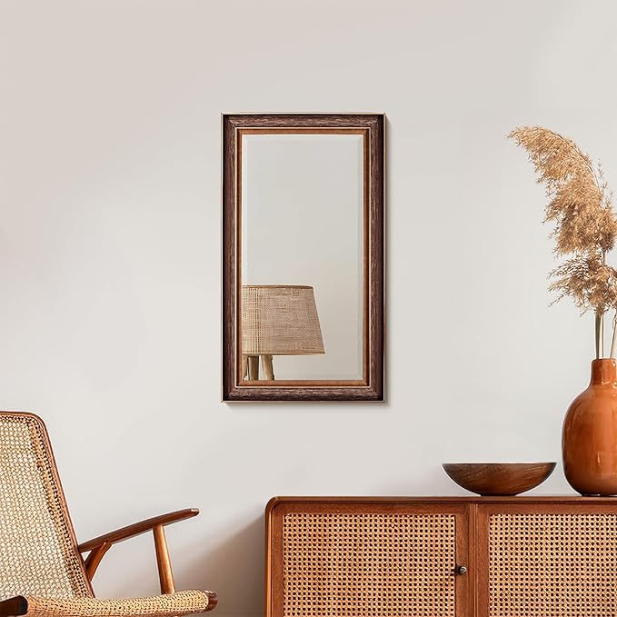 Bronze Copper Oil Rubbed Framed Rectangle Mirror