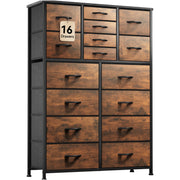 16 Drawer Dresser, Fabric Dresser for Bedroom, Large Chest of Drawers