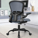 Office Desk Chairs, Ergonomic PC Desk Chair with Wheels, Adjustable Lumbar Support