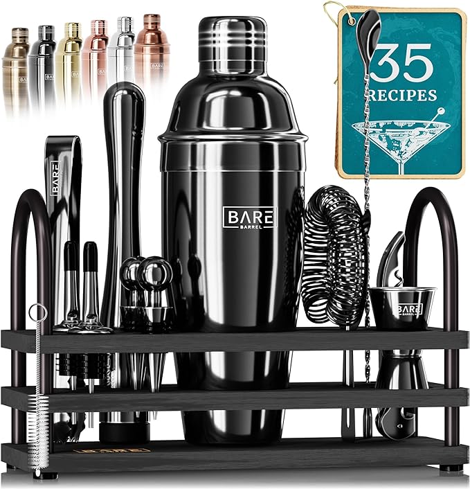 Mixology Bartender Kit Bar Set | 14-Piece Cocktail Shaker Set