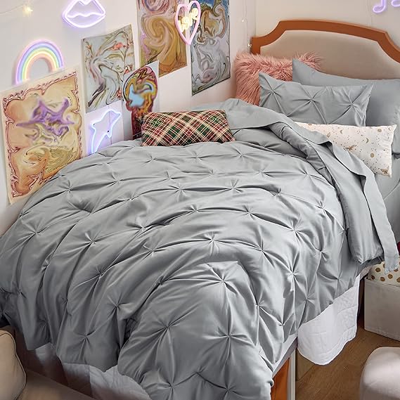 Twin/Twin XL Comforter Set with Sheets - 5 Pieces Twin Bedding Sets