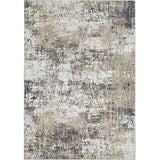 Modern Abstract Taupe Rug 5x7 Machine Washable Living Room Area Rug Kitchen Brown