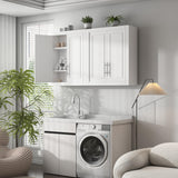 26"x22"x8" Bathroom Cabinet with Adjustable Shelf, Medicine Cabinet Over The Toilet