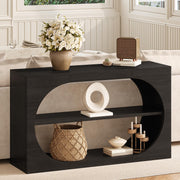 55-Inch 3-Tier Console Table with Storage