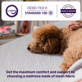 NapQueen Queen Mattress, 12 Inch Elizabeth Cooling Gel Memory Foam Mattress, Queen Bed Mattress in a Box, CertiPUR-US Certified, Medium Firm, Breathable Soft Fabric Cover