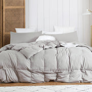 Snorze Cloud Comforter Set - Oversized Queen 3 Piece - Ultra Fluffy Microfiber Bedding