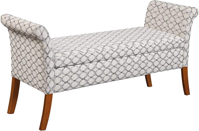Concepts Designs4Comfort Garbo Upholstered Storage Bench