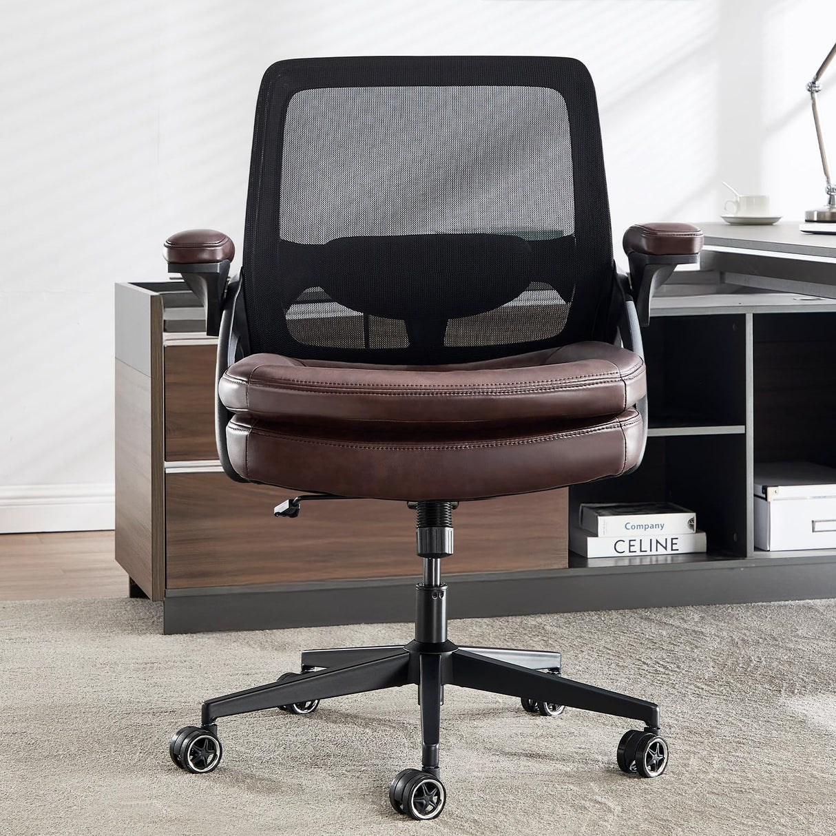 Big and Tall Office Chair - 500lbs Heavy Duty Ergonomic Desk Chair