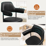 Swivel Office Chair with Adjustable Height - Ergonomic Desk Chair for Home Office