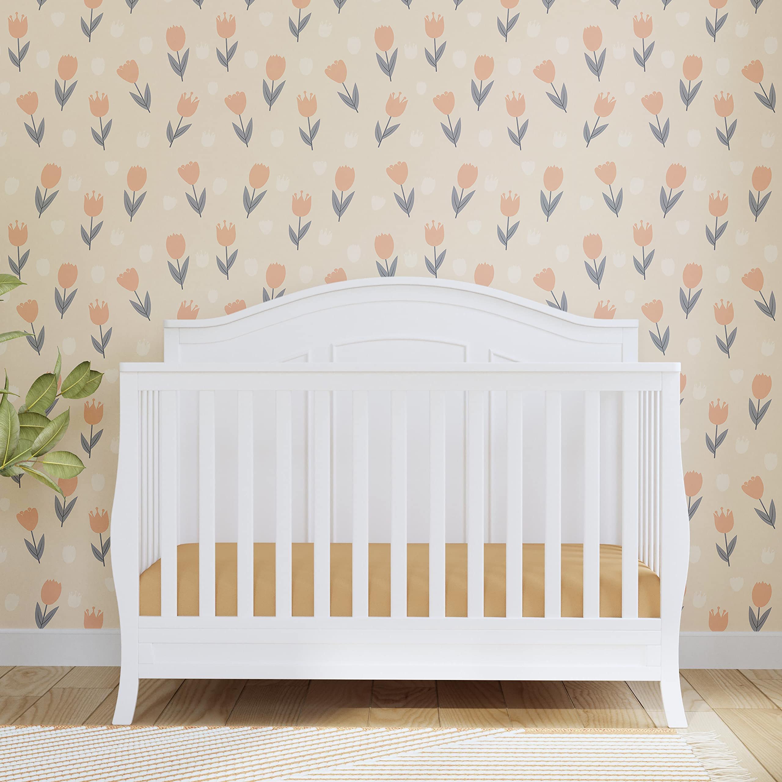 DaVinci Emmett 4-in-1 Convertible Crib in Chestnut, Greenguard Gold Certified