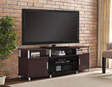 Carson TV Stand for TVs up to 70", Cherry