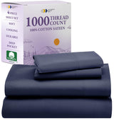 1000 Thread Count King Size Sheet Set, Winner Architectural Digest Best Sheet,