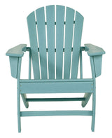 Sundown Treasure Outdoor Patio HDPE Weather Resistant Adirondack Chair