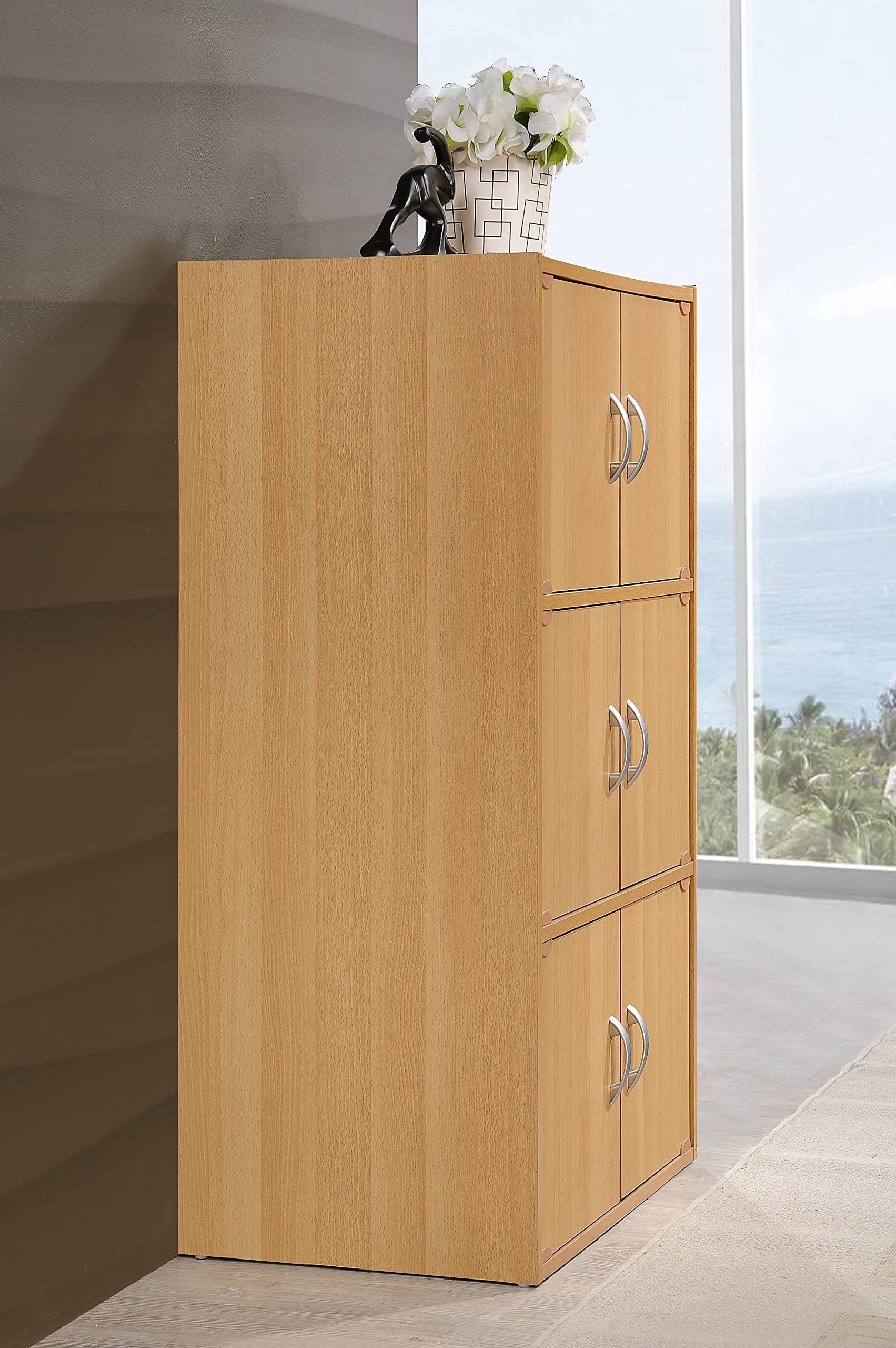 Bookcase Cabinet, Beech