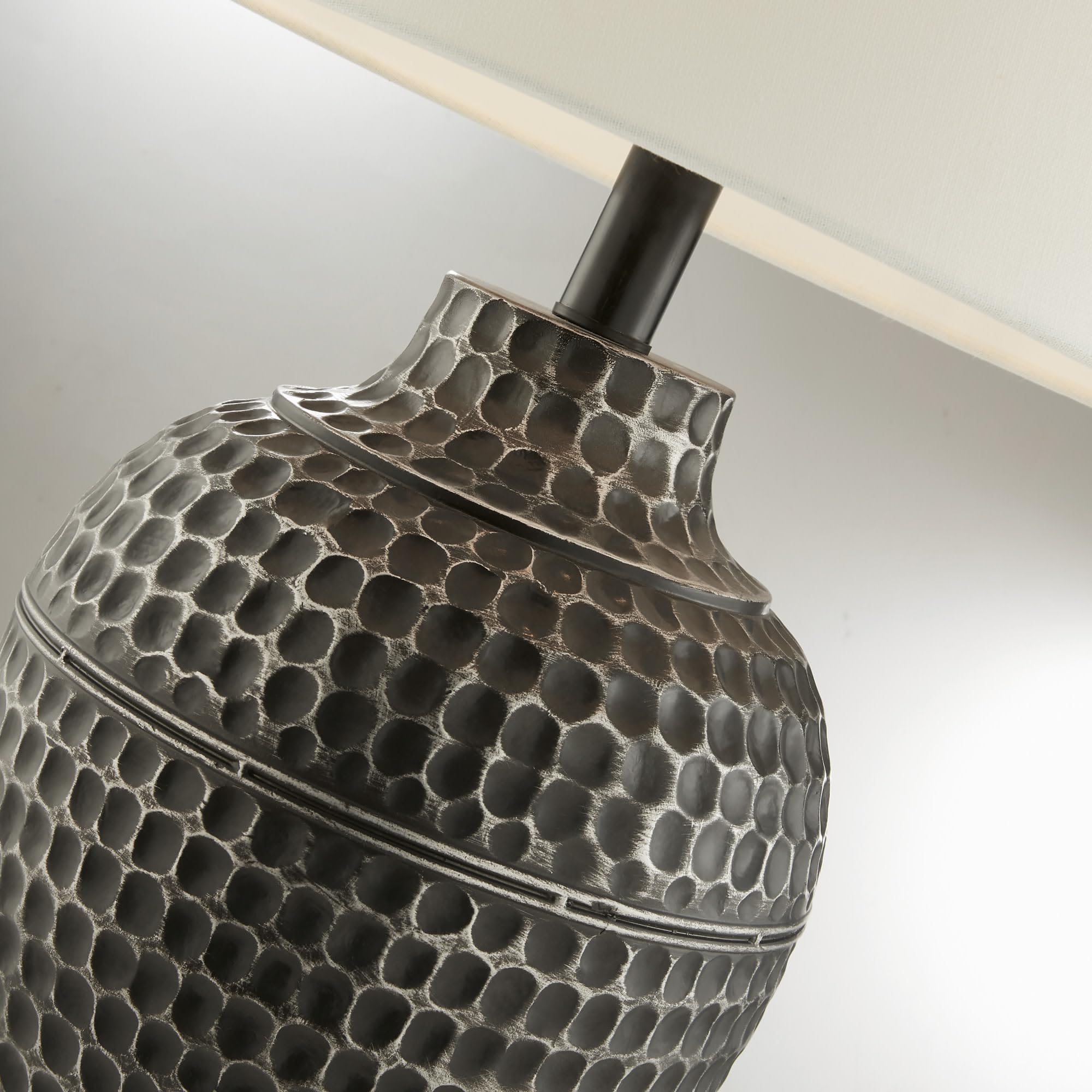 28" Dark Brown Jug Table Lamp