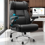 500LBS Big and Tall Office Chair with Adjustable Lumbar Support