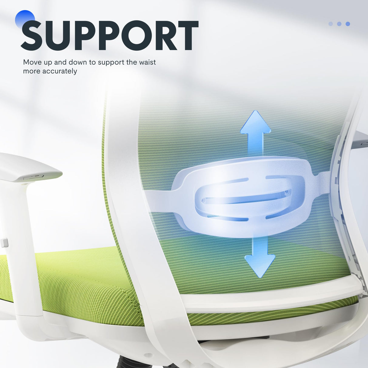 Classic Ergonomic Office Chair - High Back with Lumbar Support