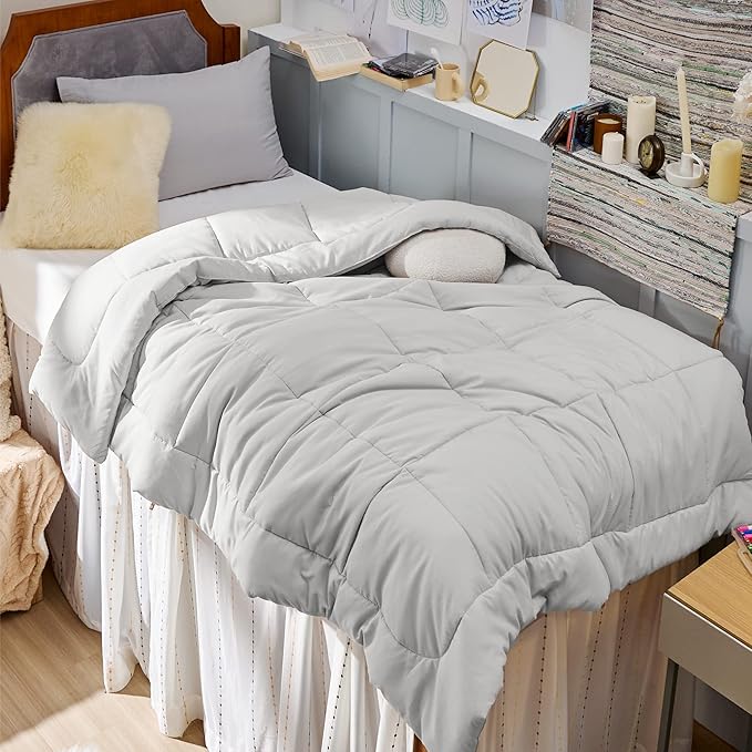 Comforter Duvet Insert - Quilted Comforters King Size, All Season Duvet