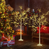 288 LED Birch Tree Lighted with Remote Control, Electric Plug in DIY