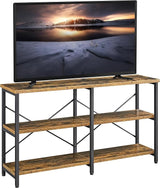 TV Stand for TV up to 65 Inch, 55 Inch Media Console Table with 3-Tier Storage