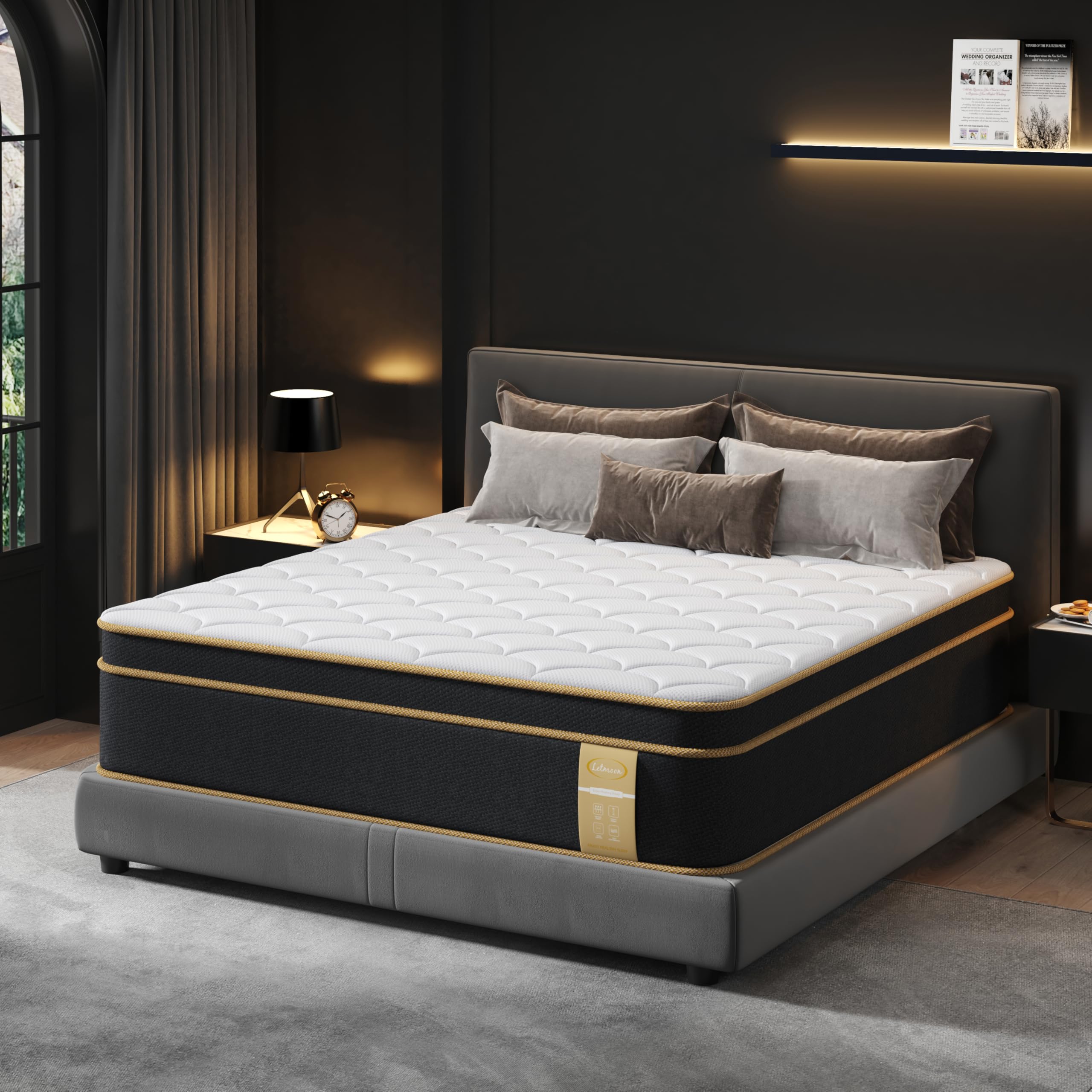 Full Size Mattress [New Version], 10 Inch Gel Memory Foam Hybrid Mattress Full Size