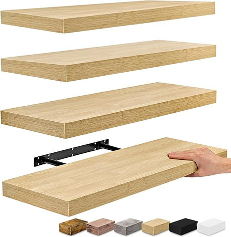 Wall Shelves for Bedroom, Kitchen, Living Room, Bathroom Shelves Over