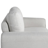 Solutions Watford Loveseat with Rolled Arms, Oyster