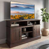 Modern 48" Farmhouse Wood TV Stand & Media Entertainment Center Console Table