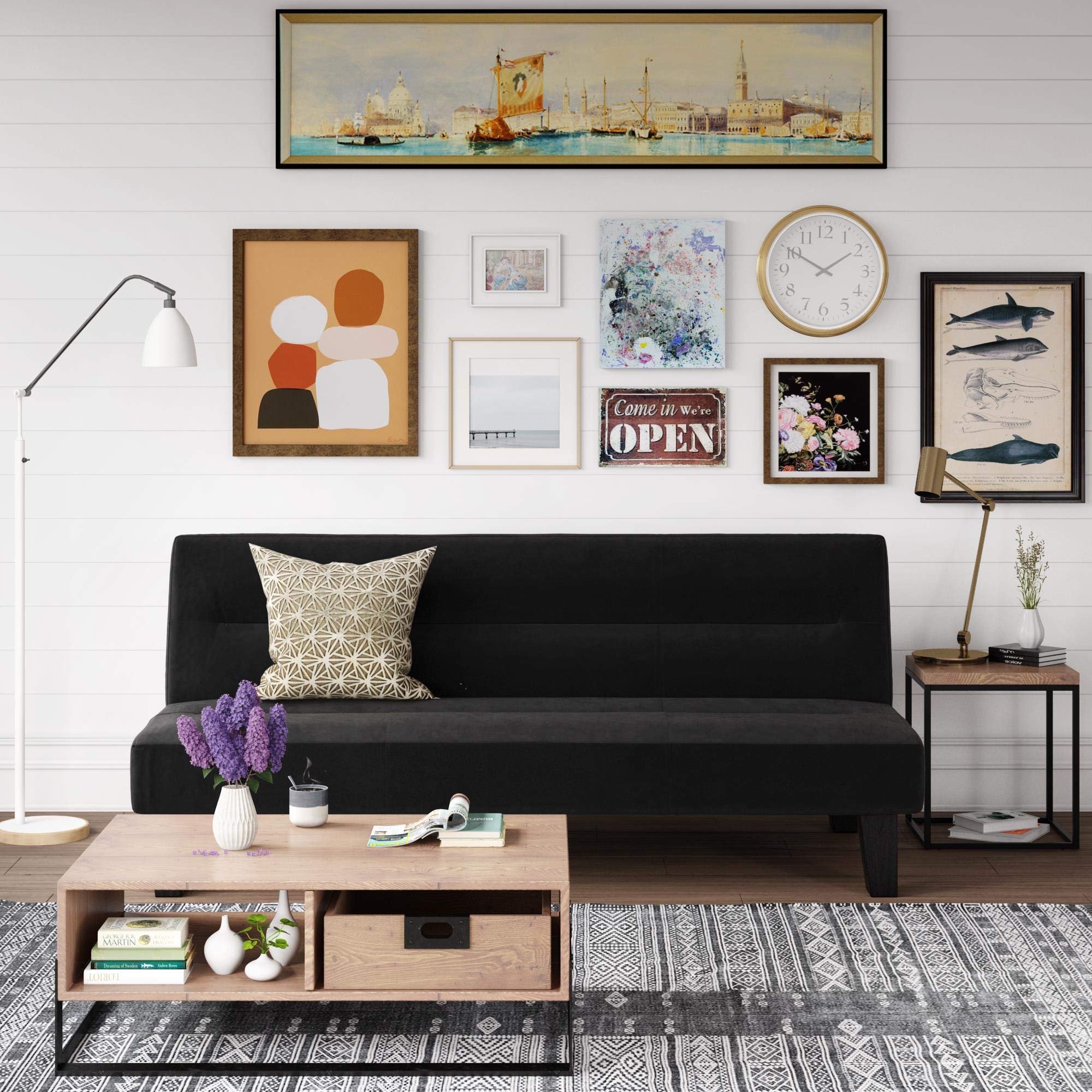 Kebo Futon in Black