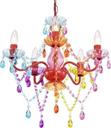 White Chandelier Crystal Chandeliers 5 Light White Acrylic Chandelier Girls Chandelier