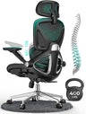 Ergonomic Mesh Office Chair - High Back with Adjustable Lumbar Support