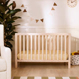 4-in-1 Convertible Crib in White, Greenguard Gold Certified