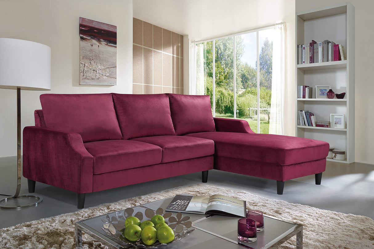 AS0157-R L-Shape Sofa with Wide Chaise Lounge