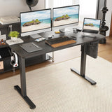 Electric Standing Desk with Memory Preset 48 x 24 Inches Sit Stand up Desk Adjustable Height Desk