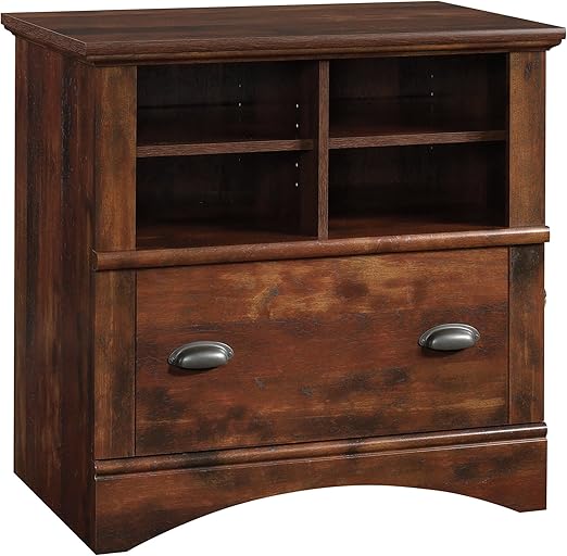 Harbor View Lateral File, Salt Oak finish