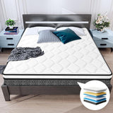 Queen Mattress, 10 Inch Cooling Queen Size Mattresses in A Box, Gel Memory Foam Hybrid Mattress