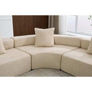 Modern Curved Sofa Couch for Living Room