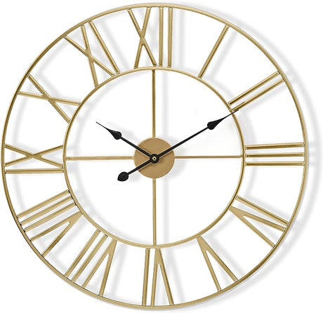 Large Wall Clock for Living Room Decor, (60CM) 24 Inch Wall Clock Decorative,