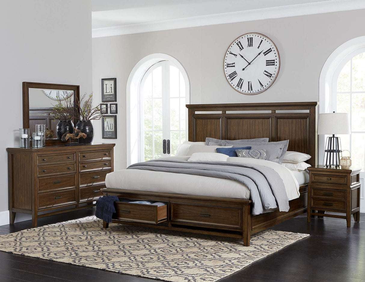 2-Drawer Nightstand, Cherry