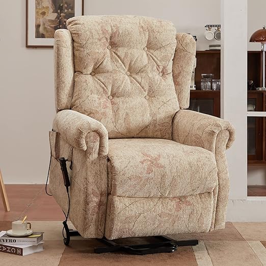 SootheEase Dual Motor Lift Chair with Infinite Recline, Heat & Massage