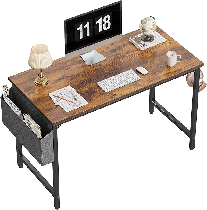 Computer Desk 40" Study Writing Table for Home Office, Modern Simple Style PC Desk