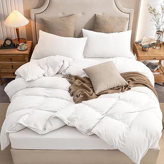 Jersey Knit Duvet Cover Set 100% T-Shirt Cotton Super Soft Comfy 3pc Bedding