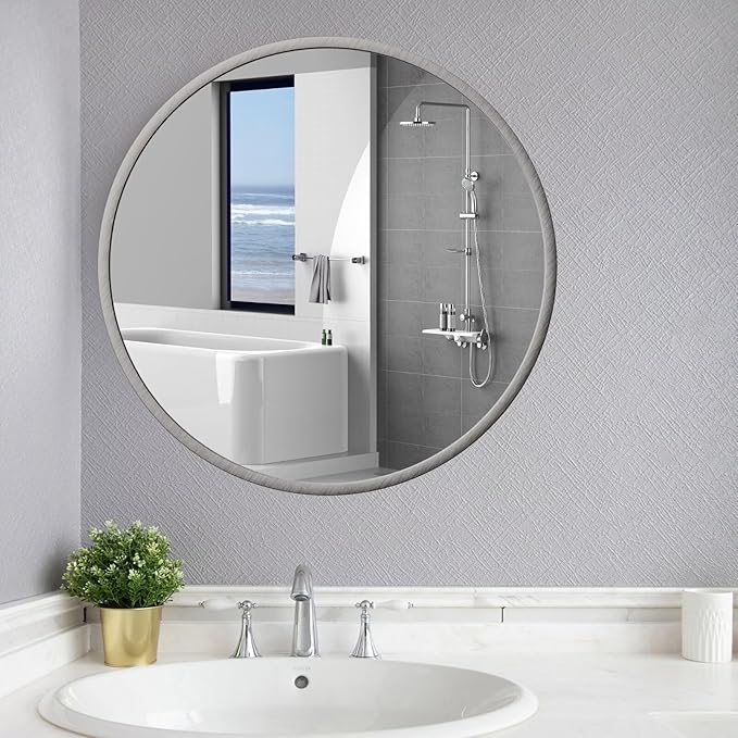 30" Farmhouse Bathroom Vanity with Ceramic Sink, Floor Standing Single Basin Vanity Set