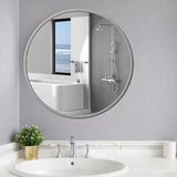 30" Farmhouse Bathroom Vanity with Ceramic Sink, Floor Standing Single Basin Vanity Set