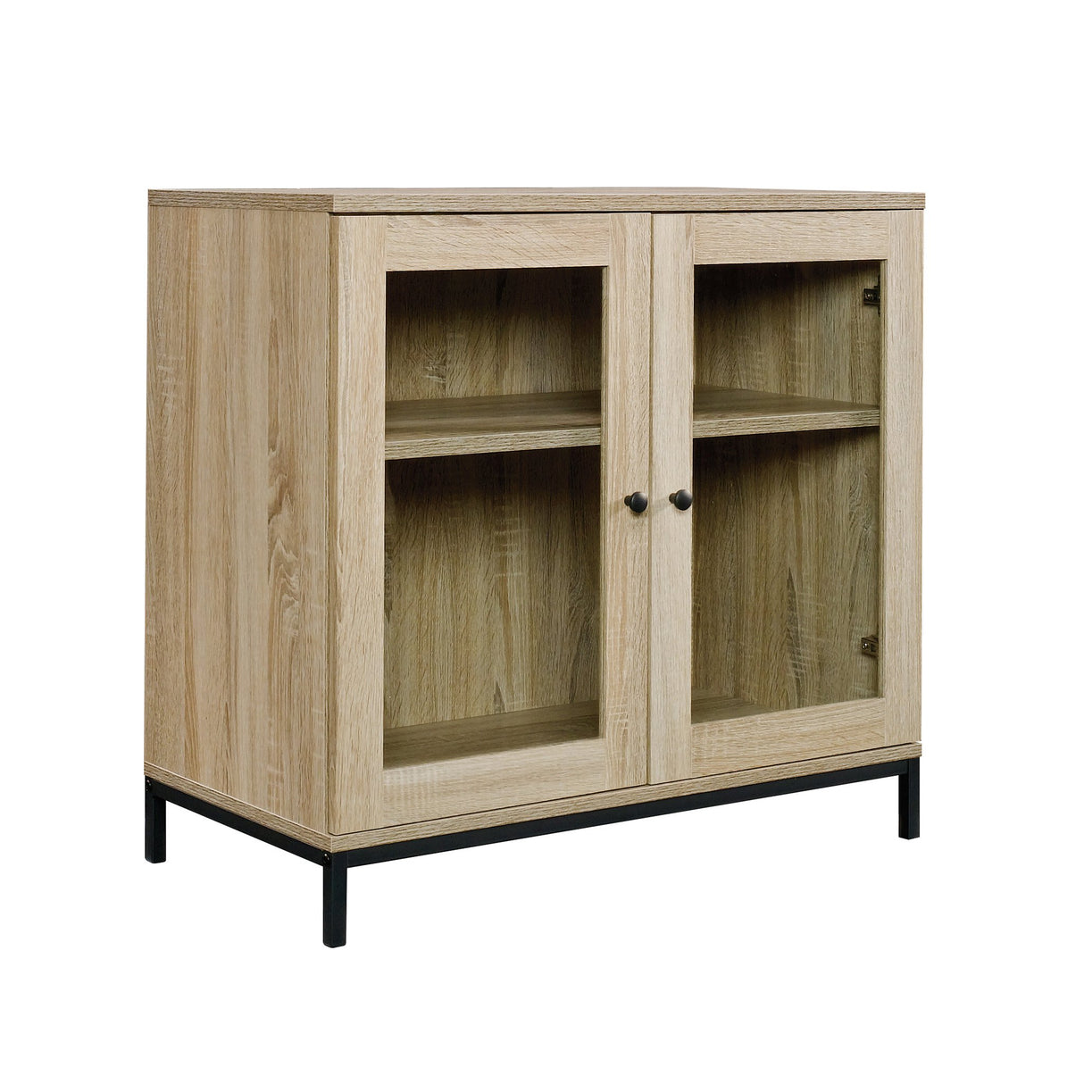 420035 North Avenue Display Cabinet, For TVs up to 32", Charter Oak finish