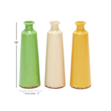 Ceramic Vase, 3 Assorted, 15 by 5"