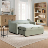 Santa Cruz Convertible Loveseat, Sage