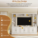 4-Piece Entertainment Center Wall Unit for TVs up to 70"