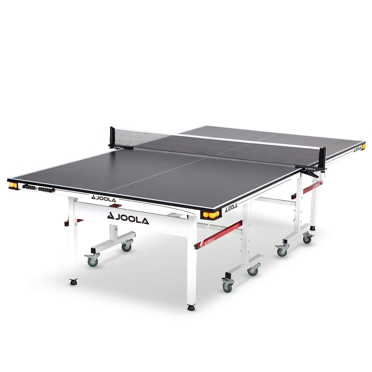 Rally TL Professional MDF Indoor Ping Pong Table w/ Quick Clamp Table Tennis Net & Post