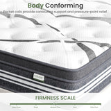 King Size Mattress in a Box 14 Inch King Memory Foam Hybrid Mattress